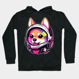 Wow! Much moon! Dogecoin inspired design Hoodie